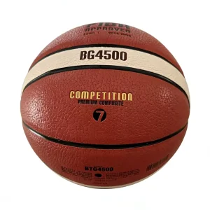 Popular High Quality BG4500 Custom Logo Basketball Size 7/6 PU & Rubber Leather Ball Indoor/Outdoor