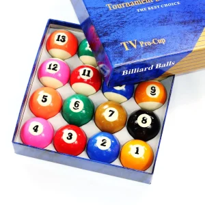 Popular New Design Economic 57.2mm Billiard Pool Ball Set for Sale