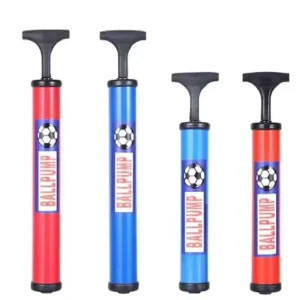 Portable Air Pump Ball Pump Inflator Kit with Needle Nozzle Extension Hose for Soccer Basketball