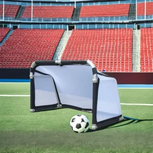 Portable Aluminum 5*3FT Fast Folding Goal for Indoor and Outdoor Sports Training Equipment