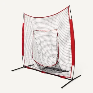 Portable Baseball & Softball Hitting Pitching Practice Net 7×7 ft (netting only, frame not included)