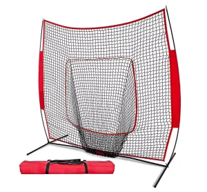 Portable Baseball and Softball Practice Net Custom Logo Polyester Material
