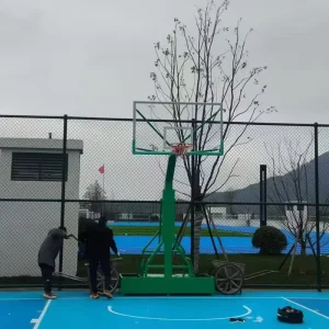 Portable Basketball Hoop Ring Sports Basketball Stand for School Gym Fitness Used Goals Outdoor Basketball Hoops