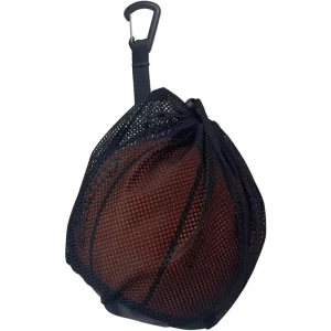 Portable Basketball Net Bag Football Volleyball Drawstring Training Sports Shoes Storage Mesh Carrying Equipment
