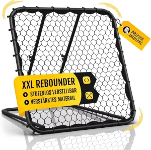 Portable Black Soccer Rebounder Equipment Removable Football Goal for Mobile Training Portable Football Goal