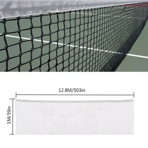 Portable Durable Tennis Net for Backyard Game Amateur Training Indoor Outdoor Weatherproof Sports Court