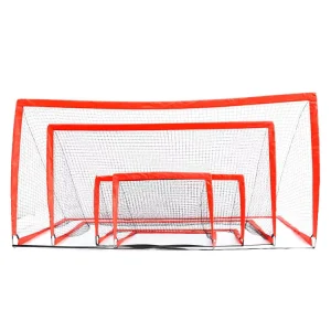 Portable Fiberglass Pop up Foldable Soccer Goal Eco-Friendly Indoor Football Training Equipment