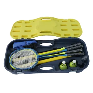 Portable Foldable Badminton Net With Carrying Bag And Stand Frame 17FT Made In China