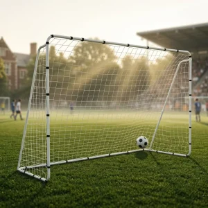 Portable Foldable Metal Assemble 12X6FT Soccer Goal Soccer Goals Portable With Net Outdoor Soccer Goal