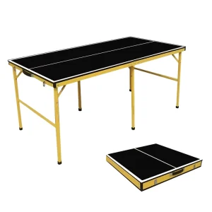 Portable Foldable Modern Indoor Table Tennis Table Set with Sport Features