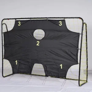 Portable Foldable Soccer Goal Training Net with Steel Tube Frame for Outdoor Sports Practice