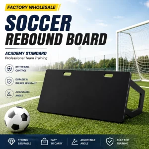 Portable Foldable Soccer Rebound Board HDPE Football Training Wall For Backyard Solo Practice Factory
