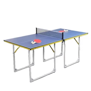 Portable Folding Table Tennis Table Indoor 2 piece Ping Pang Table for Kids