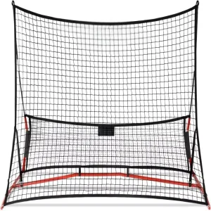 Portable Football Rebound Net Adjustable Angle Soccer Training Goal for Passing Shooting Practice Training Equipment