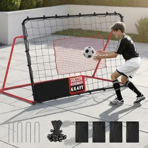 Portable Football Training Net Suitable for Individual and Team Use Used for Passing Ball Control and Volleyball Practice