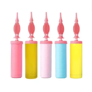Portable Hand Air Ball Pump Inflator Handheld Balloon Pump for Exercise Balls Balloons Yoga Balls Manual Balloon Inflator