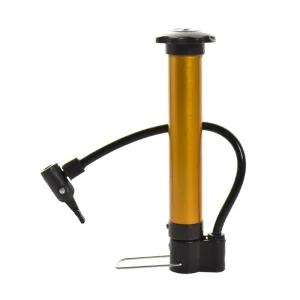 Portable Hand Pump Steel Tube Rubber Basketball Soccer Ball Hand Air Pump Portable Mini Ball Pump