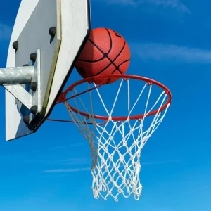 Portable Heavy-Duty Polyester Net for Outdoor Basketball Training Court Equipment