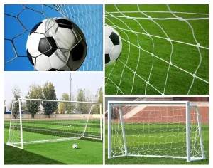 Portable Indoor Soccer Goal for Kids and Adults Collapsible Polyester Nylon Resistant