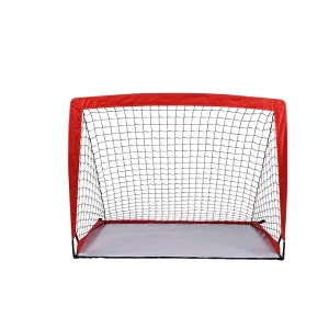 Portable Kid Soccer Goals for Backyard Indoor and Outdoor Pop up Soccer Goals Red