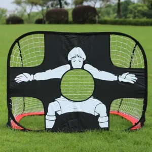Portable Mini Football Goal Outdoor Shooting Target Durable Nylon Removable Folding Design Customized Color Training Equipment