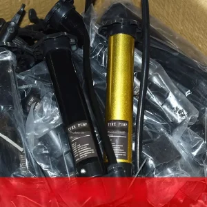 Portable Mini High Pressure Air Pump for Bicycle Mountain Bike Small Ball Pump with Air Needle in Stock