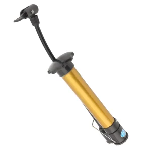 Portable Mini High Pressure Ball Inflator for Bicycle Basketball Football Universal Use Children’s Household Durable Metal Gold