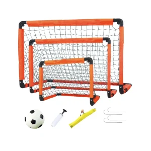 Portable Mini Soccer Goal Net Foldable Pop Up Design for Kids and Adults Training