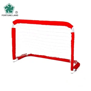 Portable Mini Steel Soccer Goal for Kids Court Equipment for Home Use