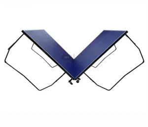 Portable Movable Table Tennis Table Stable Aluminum Structure Teens Pingpong Table 274 cm Indoor Use for Home Exercise Equipment