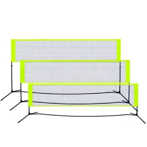 Portable Outdoor Height Range 155-90CM Badminton Tennis Net and Court Equipment