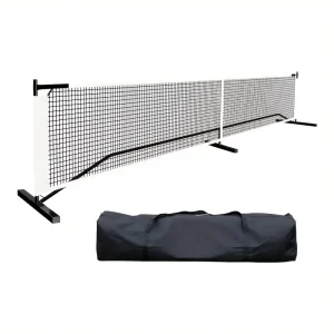 Portable Pickleball Net System 22ft * 31in Steel Frame Detachable Training Set Model Net-003 Indoor Outdoor Court