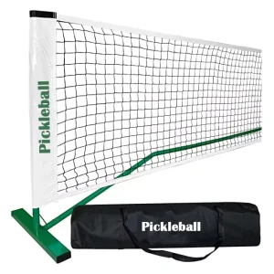 Portable Pickleball Nets Set Heavy Duty Professional Pickle Ball Game Net System with Carrying Bag Metal Stand Tennis Nets