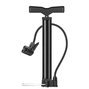 Portable Pipe Pump Ball Hand High Pressure Inflator Set With Ball Net and Needle Mountain Cycling Accessories Handy Air Pump