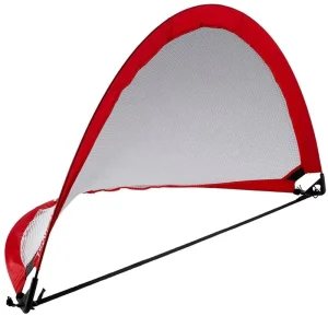 Portable Pop Up Soccer Goals for Backyard Kids & Adults Set of Two Nets with Carrying Case Football Goal
