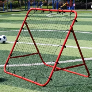 Portable Red Soccer Fitness Rebound Goal Net for Football Training