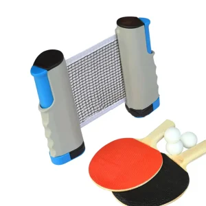 Portable Retractable Table Tennis Net and Post Adjustable Replacement Ping Pong Net