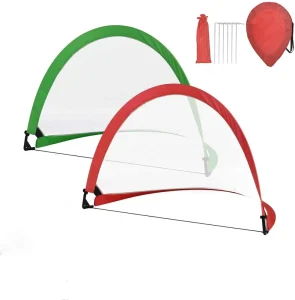 Portable Soccer Football Net Pop up Goal for Training Easy Fold Up