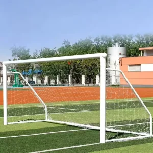 Portable Soccer Goal Foldable goal Post Football Net Outdoor Training Weatherproof for Outdoor Field 11 Person