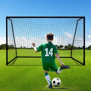 Portable Soccer Goal Full Size Football Goal Posts for School Backyard Football Soccer Training Equipment