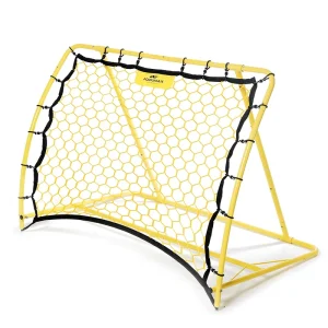 Portable Soccer Trainer Rebounder Net With Adjustable Angle Perfect For Team And Solo Training