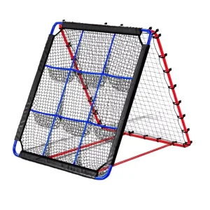 Portable Softball Baseball Training Equipment Multi Sport Bounce Back Net 12 Angle Polypropylene Baseball Pitching Net