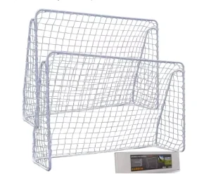 Portable Super Strong Steel Soccer Football Goal 213x150x90cm Goalpost