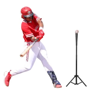 Portable T Stand Tripod for Baseball & Softball Hitting Practice Pounder Batting Training Device