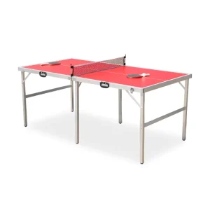 Portable Table Tennis Game Set with 2 Table Tennis Paddles 3Table Tennis Balls and 1 Net Adjustable for Indoor &Outdoor Game