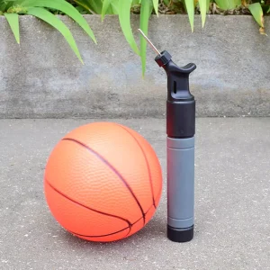 Portable Volleyball Basketball Football Ball Pump Double Action Hand Air Pump for Inflatable
