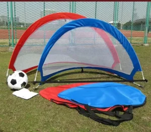 Post Portable Foldable Football Accessories Soccer Ball Nets Training Equipment Balls Door Pop up Goal