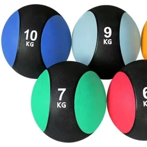 Power Training Slam Ball Gym Fitness Exercise Dual Colored Rubber Medicine Ball