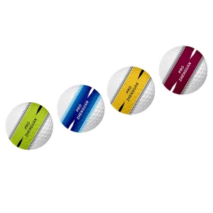 Premium 3 4 Layers Cast Polyurethane Golf Balls Tour Performance High Spin Soft Tournament Grade USGA Conforming Golf Ball