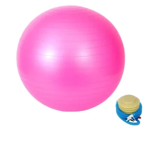 Premium Anti-Burst PVC Yoga Ball Thickened Multi-Color Smooth Finish for Pregnancy Stability Core Training Anti-Slip